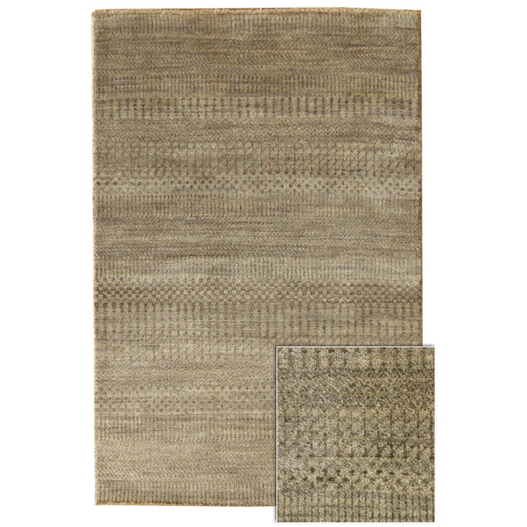 Landry & Arcari Rugs and Carpeting Illusion Wool Striped Rug Wayfair